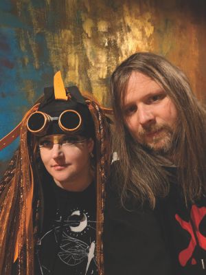 Die Gamma Rats sind ein Cyberrock-Duo aus Witten © Foto: Gamma Rats